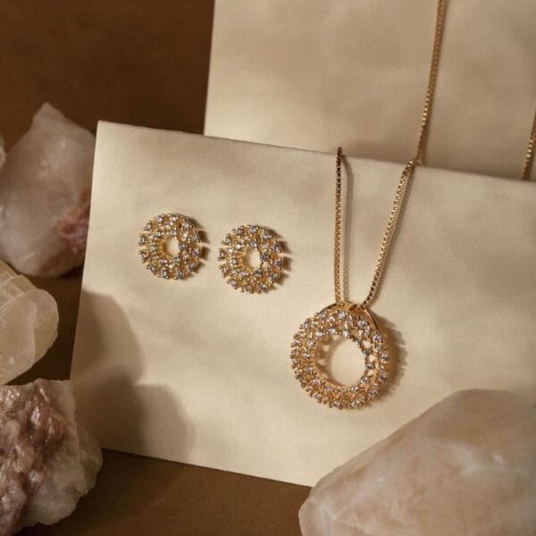 Custom Work Earing & Necklace